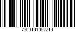 Código de barras (EAN, GTIN, SKU, ISBN): '7909131092218'