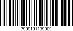 Código de barras (EAN, GTIN, SKU, ISBN): '7909131169989'