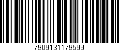 Código de barras (EAN, GTIN, SKU, ISBN): '7909131179599'