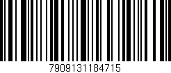 Código de barras (EAN, GTIN, SKU, ISBN): '7909131184715'