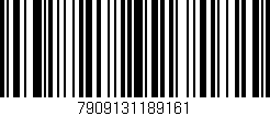 Código de barras (EAN, GTIN, SKU, ISBN): '7909131189161'