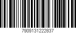 Código de barras (EAN, GTIN, SKU, ISBN): '7909131222837'