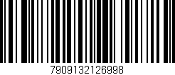 Código de barras (EAN, GTIN, SKU, ISBN): '7909132126998'
