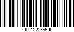 Código de barras (EAN, GTIN, SKU, ISBN): '7909132265598'