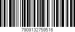 Código de barras (EAN, GTIN, SKU, ISBN): '7909132759516'