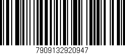 Código de barras (EAN, GTIN, SKU, ISBN): '7909132920947'