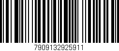 Código de barras (EAN, GTIN, SKU, ISBN): '7909132925911'
