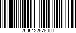 Código de barras (EAN, GTIN, SKU, ISBN): '7909132978900'