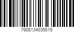 Código de barras (EAN, GTIN, SKU, ISBN): '7909134035618'