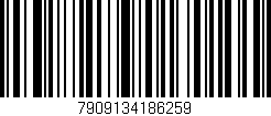 Código de barras (EAN, GTIN, SKU, ISBN): '7909134186259'