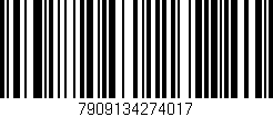 Código de barras (EAN, GTIN, SKU, ISBN): '7909134274017'