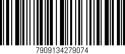 Código de barras (EAN, GTIN, SKU, ISBN): '7909134279074'
