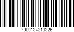 Código de barras (EAN, GTIN, SKU, ISBN): '7909134310326'