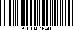 Código de barras (EAN, GTIN, SKU, ISBN): '7909134316441'