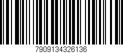 Código de barras (EAN, GTIN, SKU, ISBN): '7909134326136'