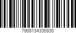 Código de barras (EAN, GTIN, SKU, ISBN): '7909134335930'