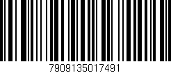 Código de barras (EAN, GTIN, SKU, ISBN): '7909135017491'