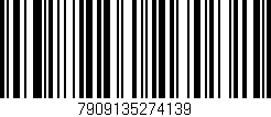 Código de barras (EAN, GTIN, SKU, ISBN): '7909135274139'