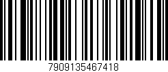 Código de barras (EAN, GTIN, SKU, ISBN): '7909135467418'