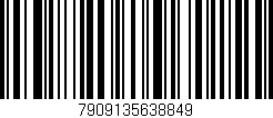 Código de barras (EAN, GTIN, SKU, ISBN): '7909135638849'