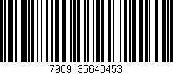 Código de barras (EAN, GTIN, SKU, ISBN): '7909135640453'