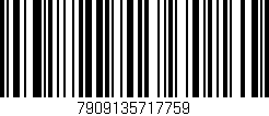 Código de barras (EAN, GTIN, SKU, ISBN): '7909135717759'