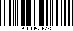 Código de barras (EAN, GTIN, SKU, ISBN): '7909135736774'