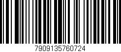 Código de barras (EAN, GTIN, SKU, ISBN): '7909135760724'