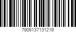 Código de barras (EAN, GTIN, SKU, ISBN): '7909137131218'