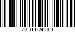 Código de barras (EAN, GTIN, SKU, ISBN): '7909137243003'