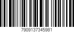 Código de barras (EAN, GTIN, SKU, ISBN): '7909137345981'