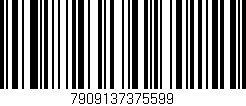 Código de barras (EAN, GTIN, SKU, ISBN): '7909137375599'