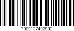 Código de barras (EAN, GTIN, SKU, ISBN): '7909137492982'
