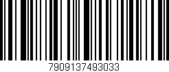 Código de barras (EAN, GTIN, SKU, ISBN): '7909137493033'