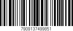 Código de barras (EAN, GTIN, SKU, ISBN): '7909137499851'