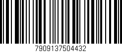 Código de barras (EAN, GTIN, SKU, ISBN): '7909137504432'