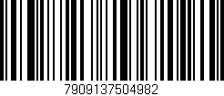 Código de barras (EAN, GTIN, SKU, ISBN): '7909137504982'