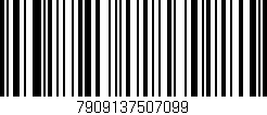 Código de barras (EAN, GTIN, SKU, ISBN): '7909137507099'