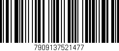Código de barras (EAN, GTIN, SKU, ISBN): '7909137521477'