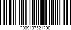 Código de barras (EAN, GTIN, SKU, ISBN): '7909137521798'