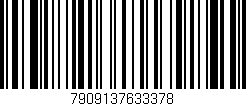 Código de barras (EAN, GTIN, SKU, ISBN): '7909137633378'