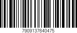 Código de barras (EAN, GTIN, SKU, ISBN): '7909137640475'
