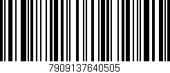 Código de barras (EAN, GTIN, SKU, ISBN): '7909137640505'