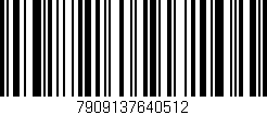 Código de barras (EAN, GTIN, SKU, ISBN): '7909137640512'
