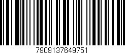 Código de barras (EAN, GTIN, SKU, ISBN): '7909137649751'