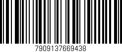 Código de barras (EAN, GTIN, SKU, ISBN): '7909137669438'