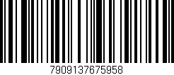 Código de barras (EAN, GTIN, SKU, ISBN): '7909137675958'