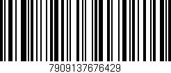 Código de barras (EAN, GTIN, SKU, ISBN): '7909137676429'