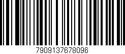 Código de barras (EAN, GTIN, SKU, ISBN): '7909137678096'