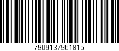 Código de barras (EAN, GTIN, SKU, ISBN): '7909137961815'